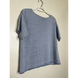 Vintage Briercreek Size Medium NEW Linen Blend Knit Short Sleeve Sweater Top